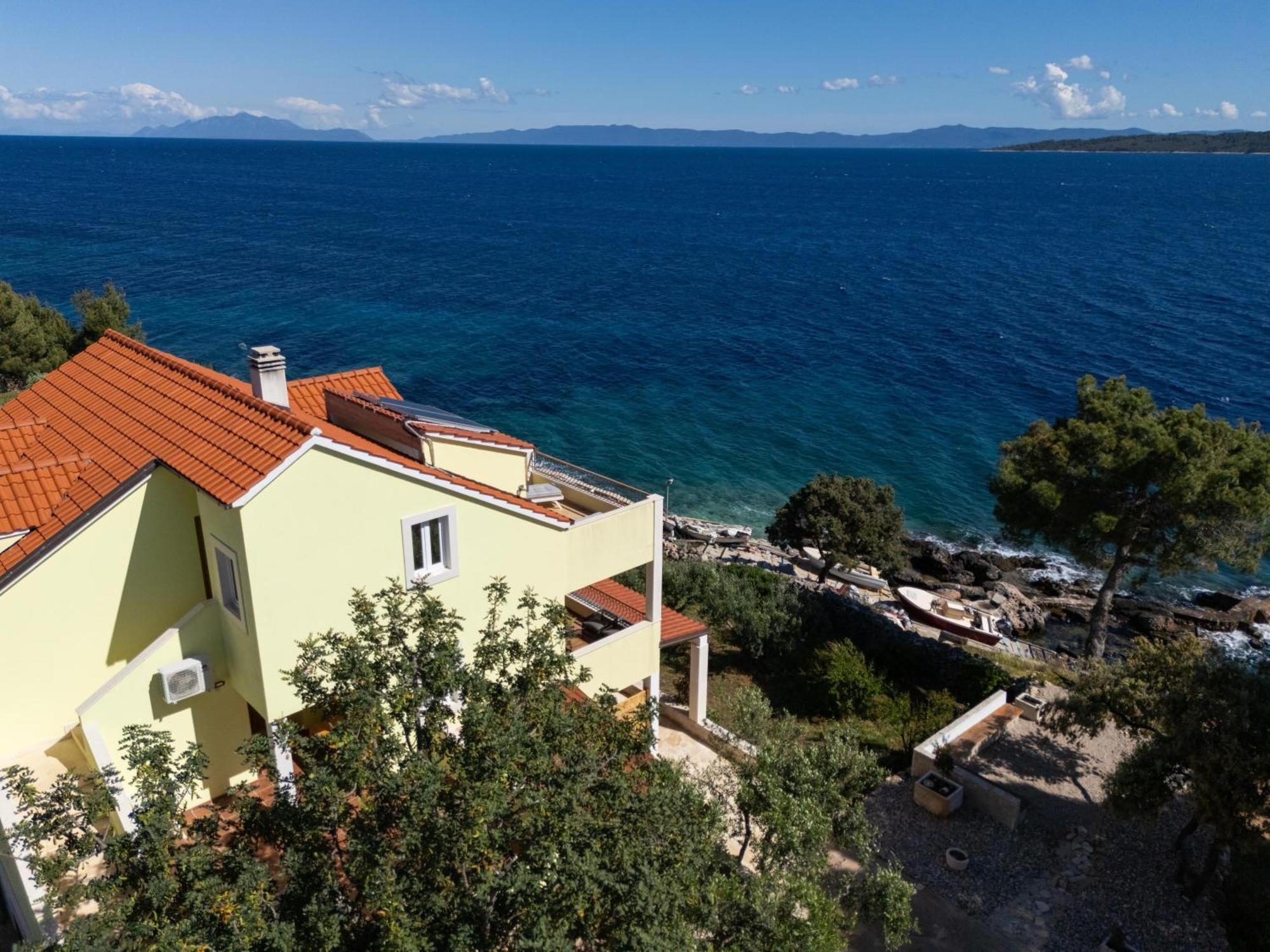 Villa Marin - 4 Apartments Zavala Kültér fotó