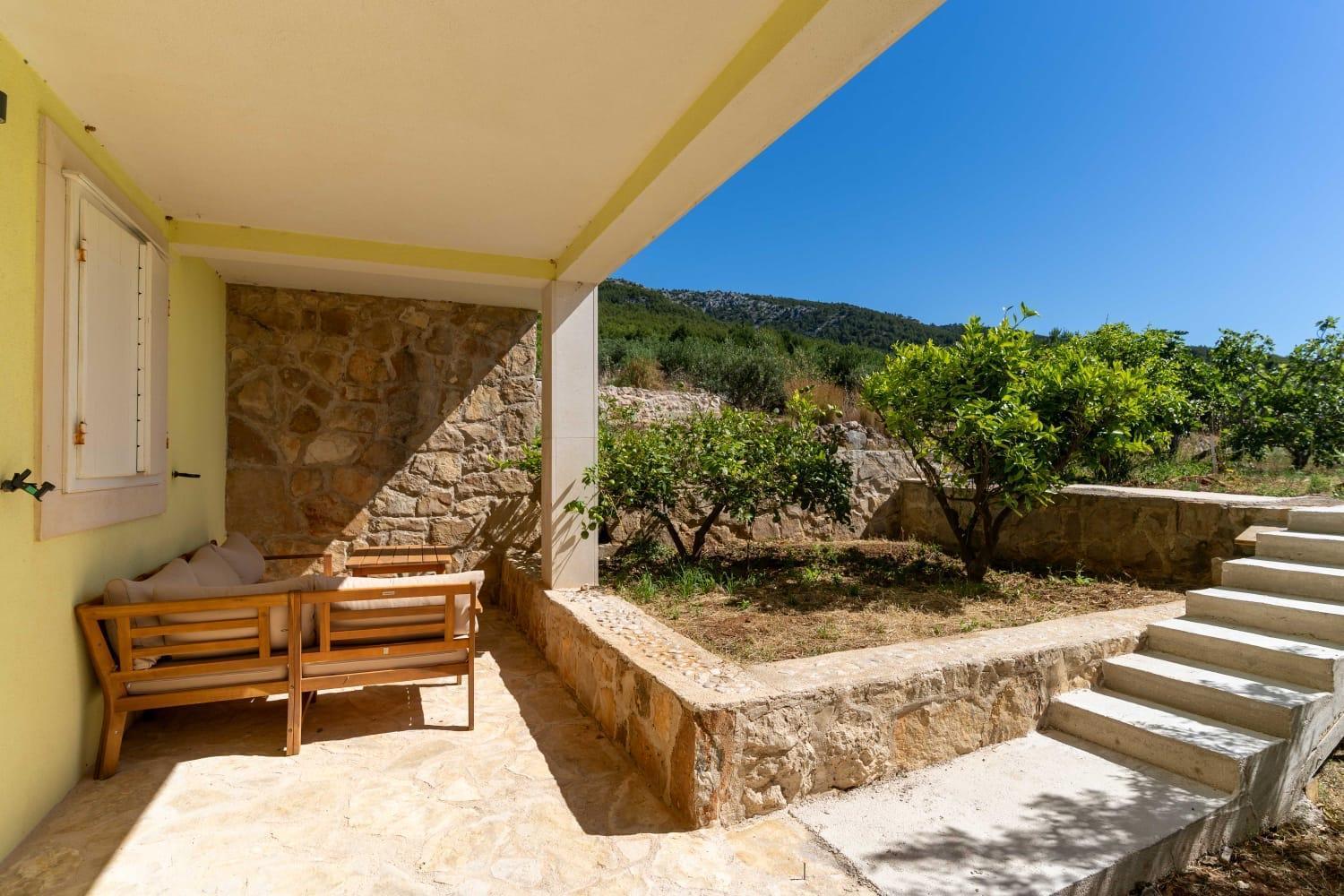 Villa Marin - 4 Apartments Zavala Kültér fotó
